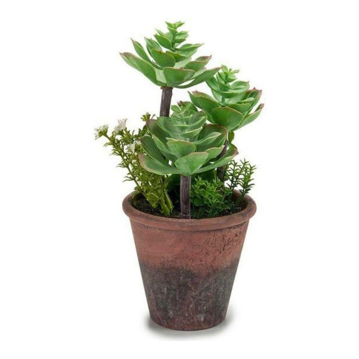 Planta Decorativa Ibergarden XD16-849 XD16-849 Plástico 16 x 23 x 16 cm 1