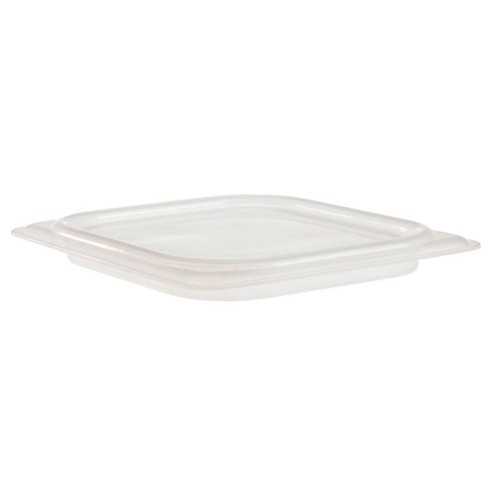 CAMBRO - 60PPCWSC-190 - Tapa hermética GN 1/6 - 16,2 x 17,6 cm - (No incluye cubeta) - Blanco translúcido - Venta 1 unidad.
