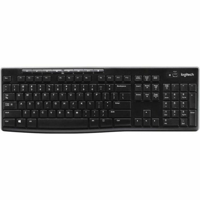 Logitech Teclado Inalámbrico K270 Francés, Resistente a Salpicaduras, 8 Teclas de Acceso Directo, Compatible con Windows 0 Logitech Teclado Inalámbrico K270 Francés, Resistente a Salpicaduras, 8 Teclas de Acceso Directo, Compatible con Windows 0