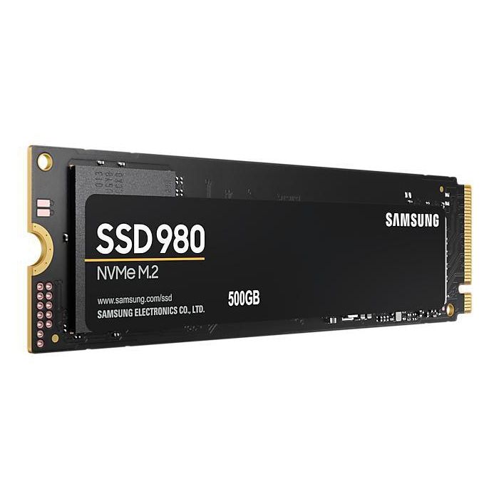 Samsung 980 NVMe M.2 SSD 500GB PCIe 3.0. Rendimiento de hasta 3500/3000 MB/s para PC y Gaming. 3