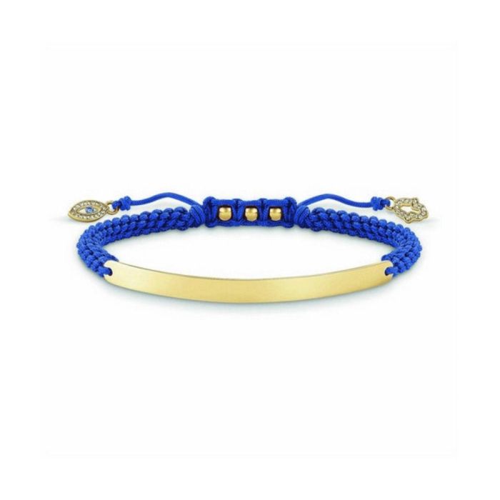 Pulsera Mujer Thomas Sabo LBA0067-899-1 Azul Plata Dorado (21 cm) Pulsera Mujer Thomas Sabo LBA0067-899-1 Azul Plata Dorado (21 cm)