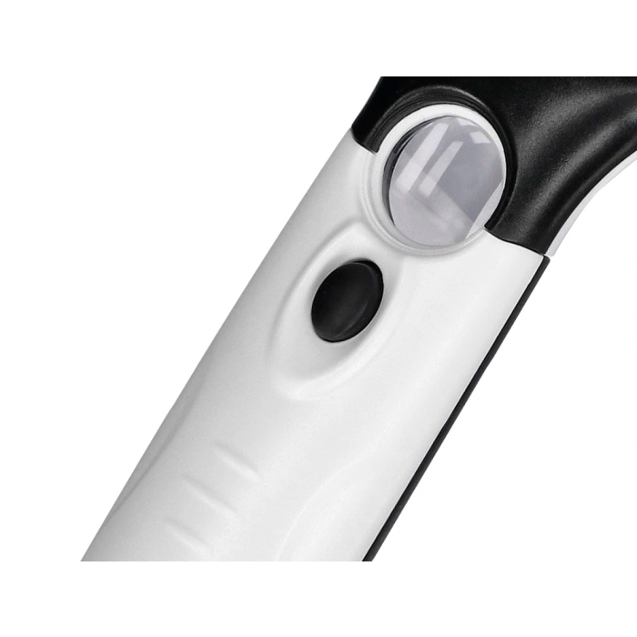 Q-connect Lupa Eléctrica de Mano con Luz LED, Aro ABS, Lente 70 mm, 3 Aumentos, 3 Bombillas LED 4 Q-connect Lupa Eléctrica de Mano con Luz LED, Aro ABS, Lente 70 mm, 3 Aumentos, 3 Bombillas LED 4