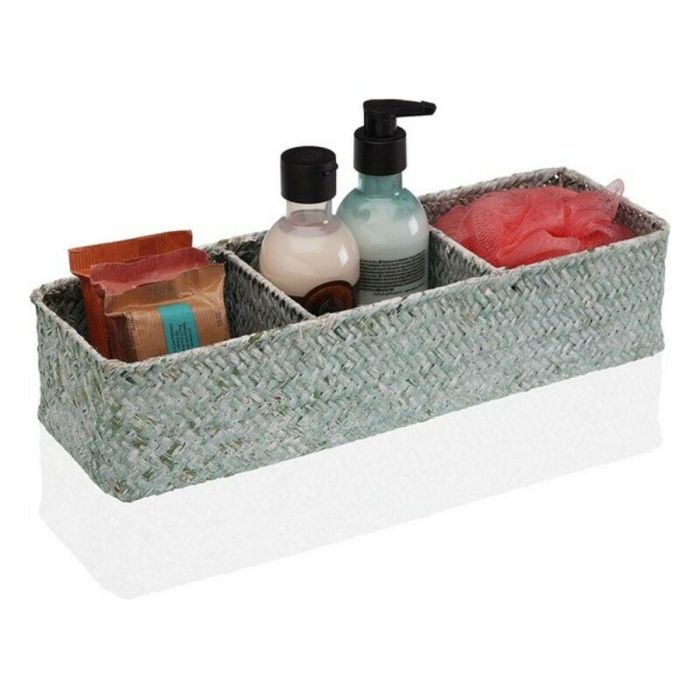 Caja con compartimentos Versa Algas marinas (12 x 8 x 36 cm) 1