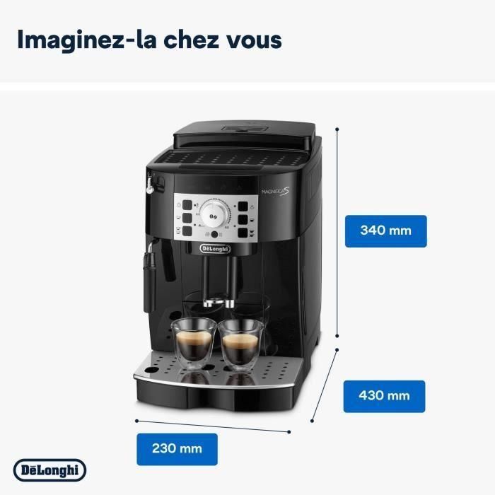 DELONGHI ECAM22.140.B MAGNIFICA Cafetera automática con molinillo - Negro 5