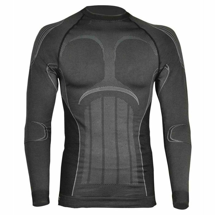 Camiseta Térmica para Hombre Cofra Bryne Gris oscuro