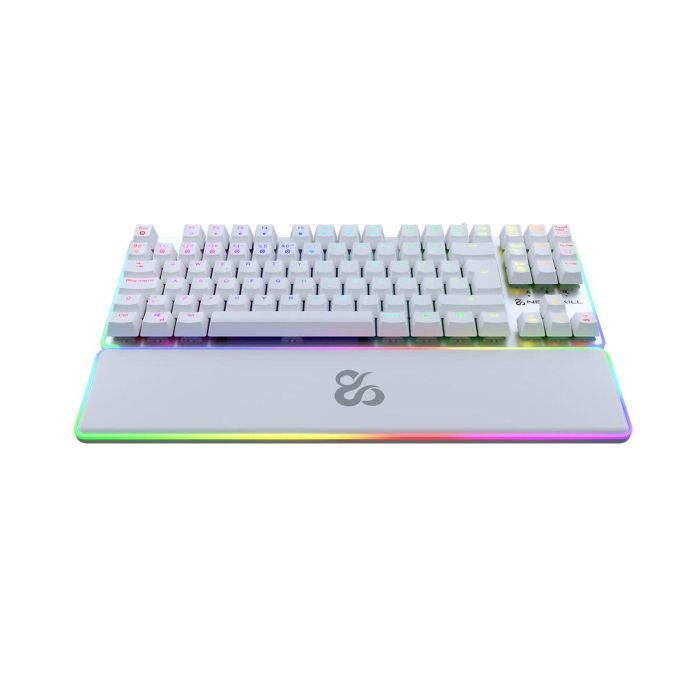 Teclado Gaming Newskill Gungnyr TKL Pro Ivory LED RGB Qwerty Español 3