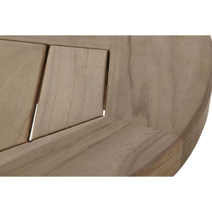 DKD Home Decor Mesa Bar Cuadrada de Teca Marrón para Terraza y Jardín - 110 cm de Alto (90x90 cm) 2 DKD Home Decor Mesa Bar Cuadrada de Teca Marrón para Terraza y Jardín - 110 cm de Alto (90x90 cm) 2