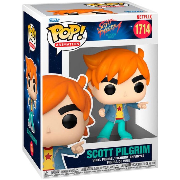 FUNKO Figura POP Scott Pilgrim Takes Off Scott Pilgrim Vinilo 9cm