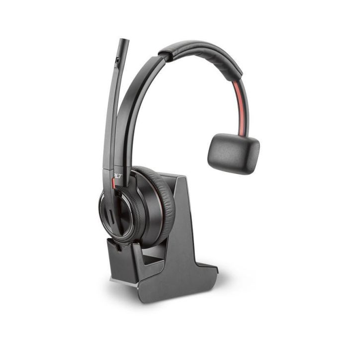 Poly W8210 Auricular y Base de Carga Savi 8200 Series para PC, Móvil y Teléfono Fijo con Audio DECT