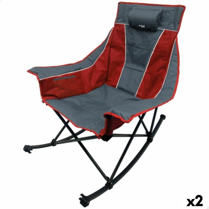 Silla de Camping Plegable Aktive 51 x 97 x 100 cm (2 Unidades)