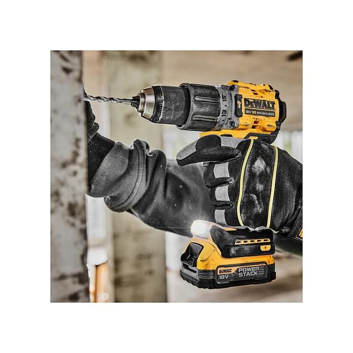 DeWalt Taladro Percutor Compacto 18V Powerstack Sin Escobillas Dcd805E2T-Qw con 2 Baterías y Cargador Incluidos 6 DeWalt Taladro Percutor Compacto 18V Powerstack Sin Escobillas Dcd805E2T-Qw con 2 Baterías y Cargador Incluidos 6
