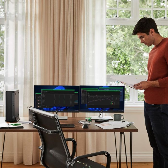 HP Ordenador Elitedesk 800 Sff G9, PC Windows 11 Pro, Intel Core i5 13ª Gen, 16GB RAM DDR5, 512GB SSD NVMe, Gráficos Intel UHD Graphics 770, Wi-Fi 5