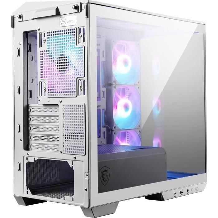 MSI MAG PANO M100R PZ Torre PC Blanco, Micro ATX, 7 Ventiladores, RGB, Ref. 306-7G24W21-809 3 MSI MAG PANO M100R PZ Torre PC Blanco, Micro ATX, 7 Ventiladores, RGB, Ref. 306-7G24W21-809 3