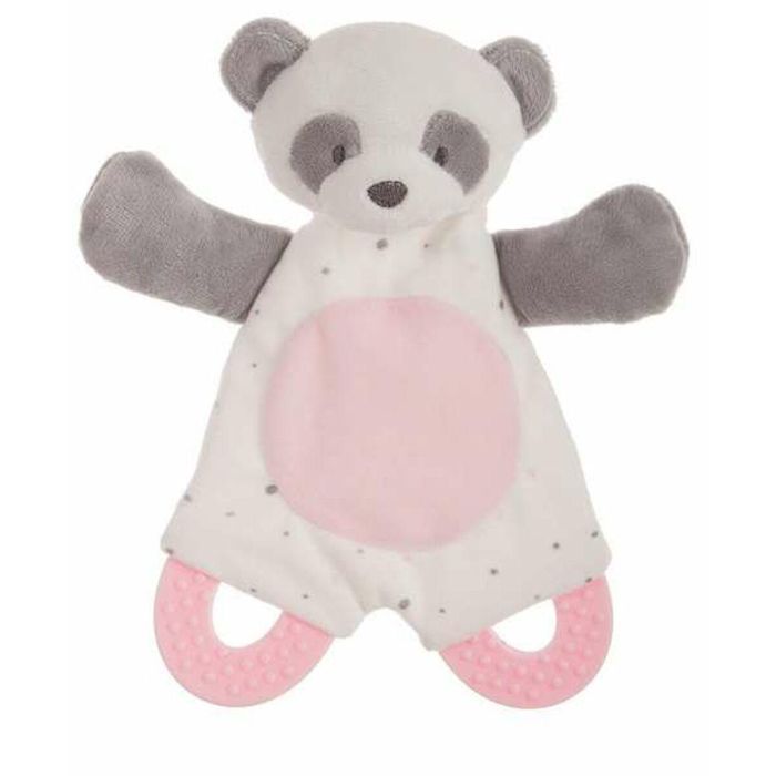 Dou-dou baby panda rosa sonajero-celofan-mordedores20cm