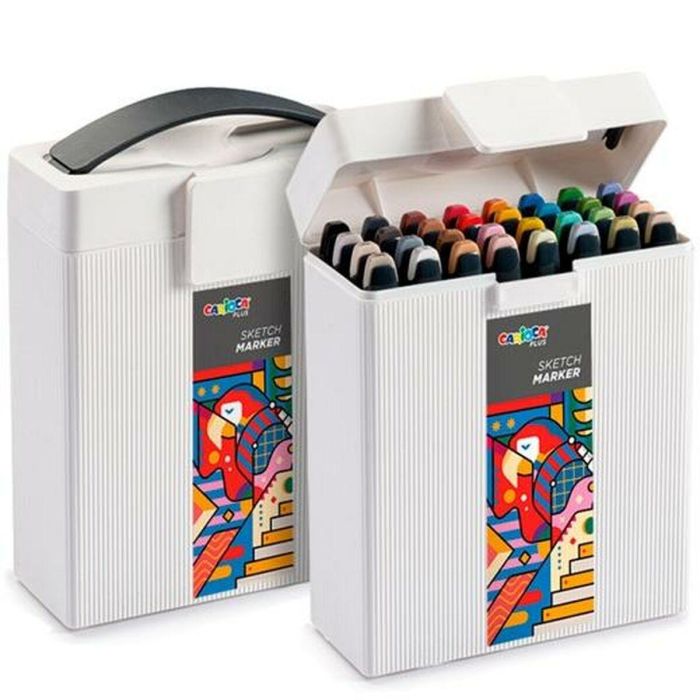 Set de Rotuladores Carioca PLUS SKETCH MARKER Multicolor 32 Piezas (8 Unidades) 1