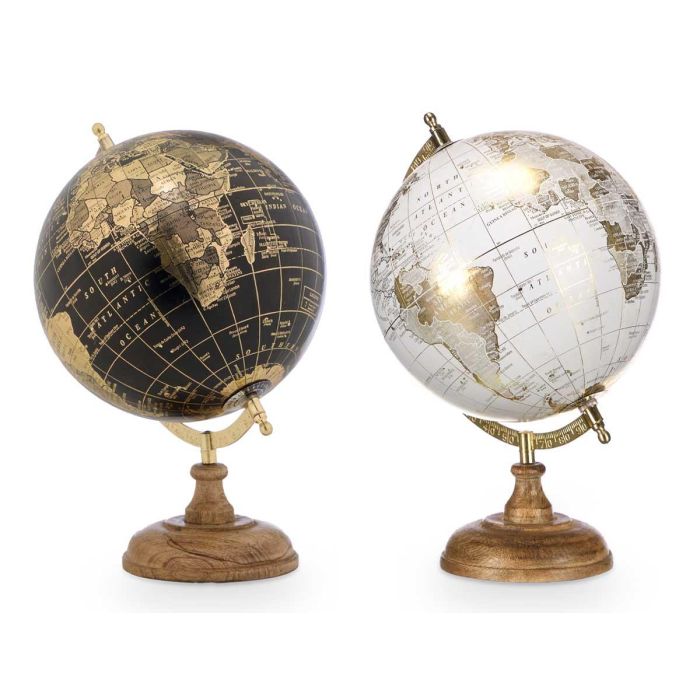Globo Terraqueo 20Cm Surtidos Oro Giftdecor (6 Unidades) 1 Globo Terraqueo 20Cm Surtidos Oro Giftdecor (6 Unidades) 1