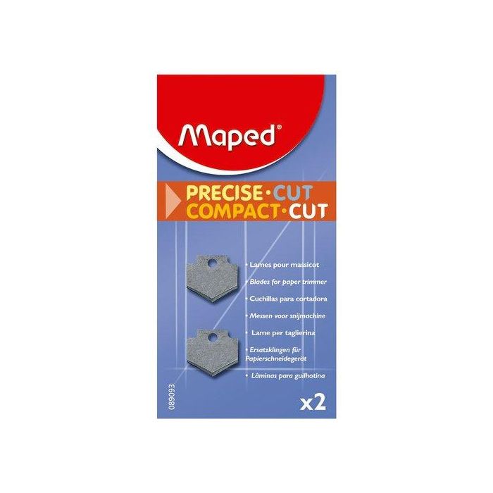Cuchilla Maped Para Cizalla De Rodillo Compact Cut 089301 (2 Uds.) 12 unidades