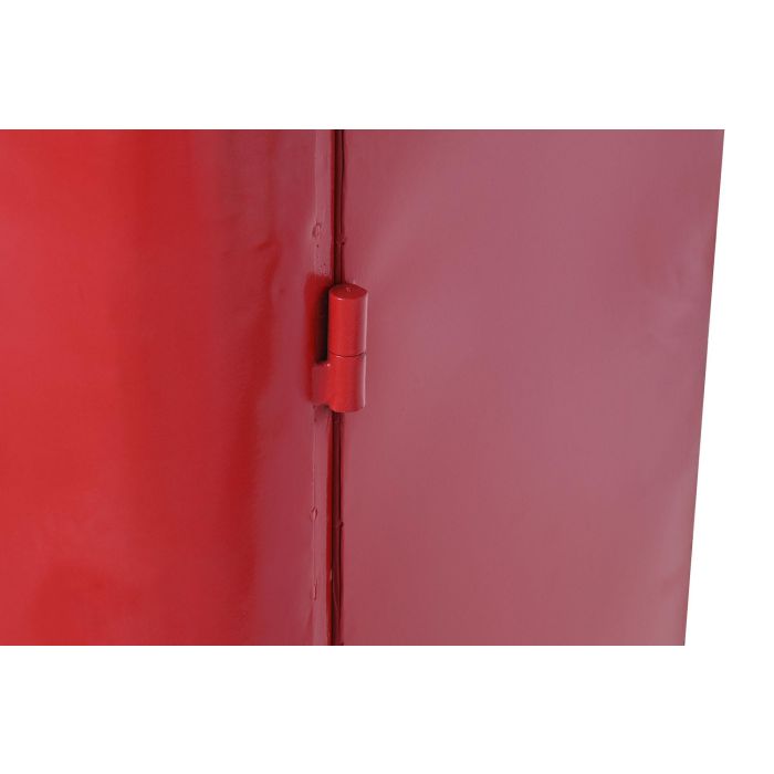 DKD Home Decor Botellero Vintage Rojo Blanco 44 x 151 x 70 cm 4