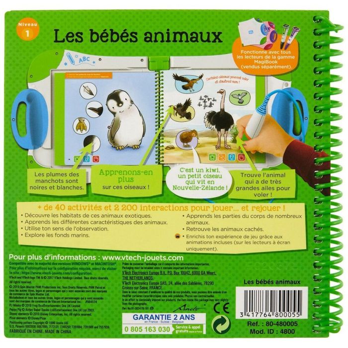 VTECH - MAGIBOOK - My learning Kindergarten 3 VTECH - MAGIBOOK - My learning Kindergarten 3