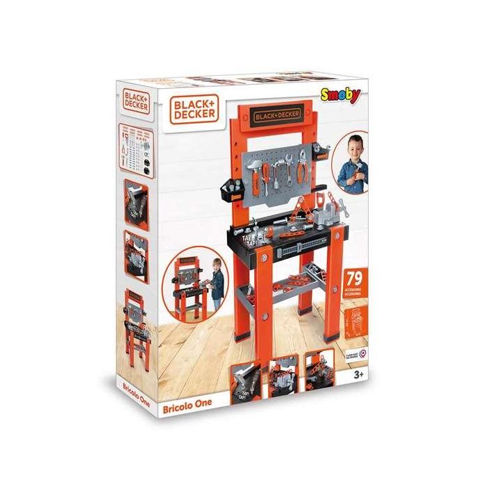 Banco de trabajo black&decker con 79 accesorios. 103x56x34 cm 9