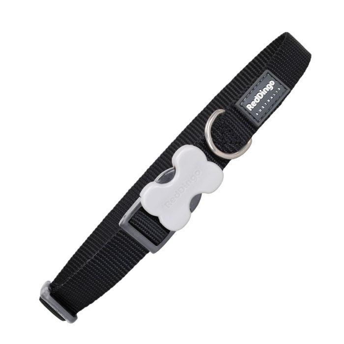 Collar Perro Rd Liso Negro 15 mm X 24-37 cm Collar Perro Rd Liso Negro 15 mm X 24-37 cm