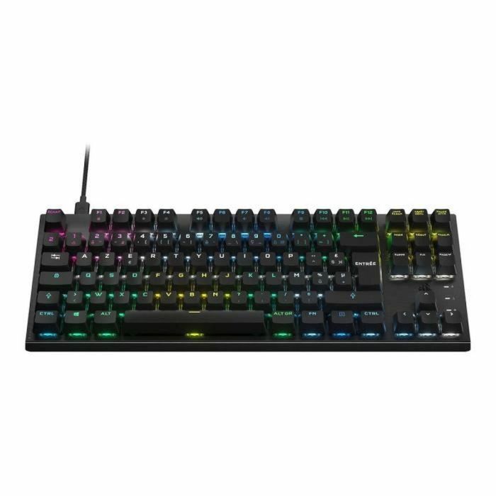 Teclado de juego óptico -mecánico - Azerty - Corsair - K60 Pro TKL - sin pavé digital - RGB retroiluminado - negro (CH -911D01A -FR) 5