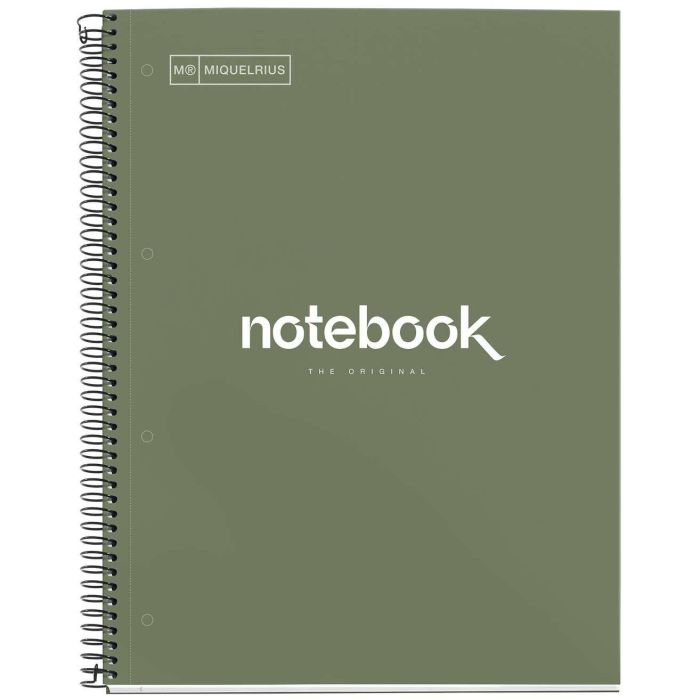 Miquelrius Cuaderno espiral emotions A4 microperforado 80 hojas 90g/m2 cuadro 5 mm tapa forrada 0 Miquelrius Cuaderno espiral emotions A4 microperforado 80 hojas 90g/m2 cuadro 5 mm tapa forrada 0