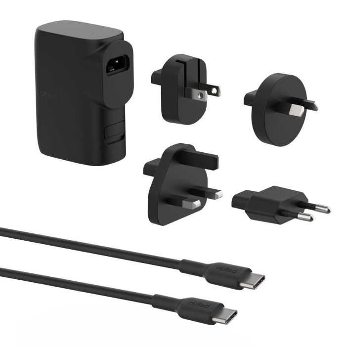 Cargador de Pared Belkin BPZ003BT1MBK-B6 Negro Cargador de Pared Belkin BPZ003BT1MBK-B6 Negro