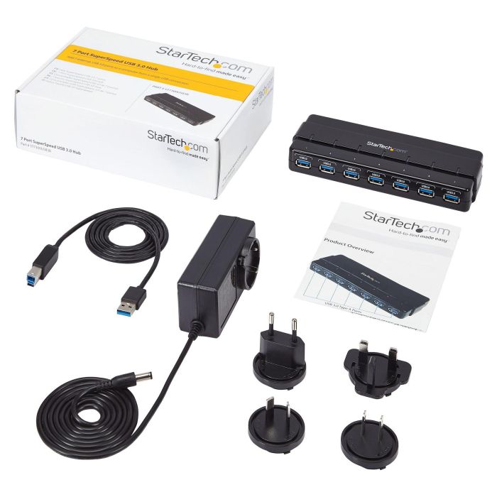 Hub USB Startech ST7300USB3B 6