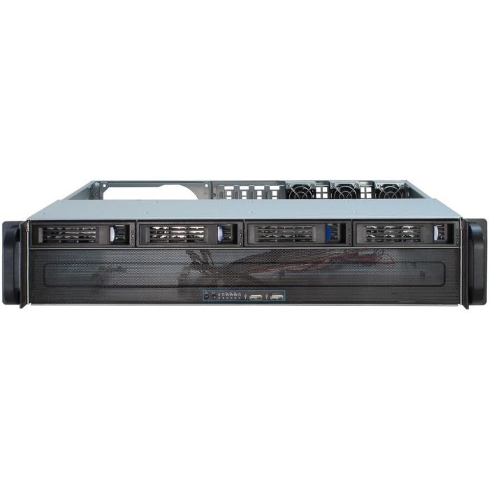 Inter-Tech IPC 2U-2404S - Rack - einbaufähig - 2U - micro ATX 2 Inter-Tech IPC 2U-2404S - Rack - einbaufähig - 2U - micro ATX 2