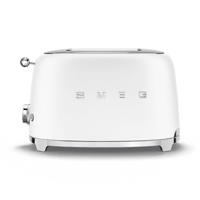 Smeg Tostadora 2X2 Estilo Años 50 Blanco Mate TSF01WHMEU 4 Smeg Tostadora 2X2 Estilo Años 50 Blanco Mate TSF01WHMEU 4