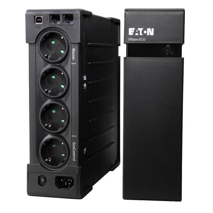 EATON Ellipse EL800USBDIN inversor de reserva - 800 VA / 500 W - 2U Rack / Tower - 220 V AC Entrada - 3 x Schuko, 1 x Schuko 1 EATON Ellipse EL800USBDIN inversor de reserva - 800 VA / 500 W - 2U Rack / Tower - 220 V AC Entrada - 3 x Schuko, 1 x Schuko 1