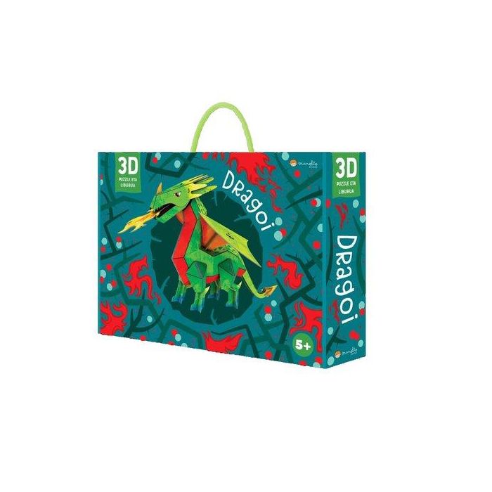 Puzle 3D Y Libro Sassi Manolito Books Herensuge 3D - Euskera 55 Piezas (+5 Años)