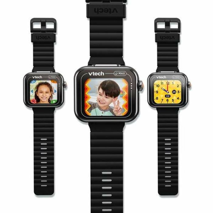 Reloj interactivo kidizoom smartwatch max color negro pantalla tactil.fotos,selfies,videos,grabadora,juegos.. 256 mb. 1