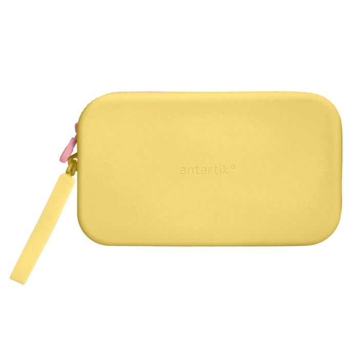 Estuche Portatodo Antartik Tropical Dive Silicona Soft Rectangular 190x120x25 mm Color Amarillo