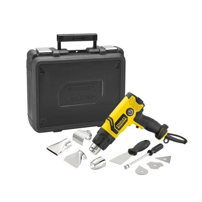 Stanley Fatmax FME670K-QS Pistola de calor 600°C 2000W 0 Stanley Fatmax FME670K-QS Pistola de calor 600°C 2000W 0