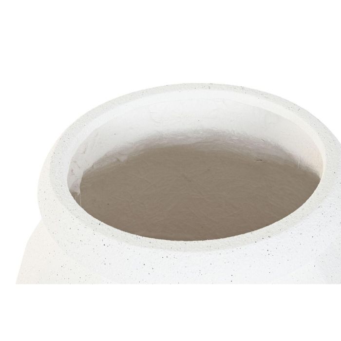Macetero Moderno DKD Home Decor Blanco Roto 47 x 61 x 47 cm 2 Macetero Moderno DKD Home Decor Blanco Roto 47 x 61 x 47 cm 2