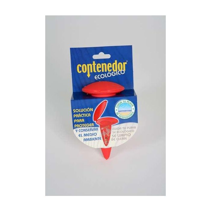 Soportes Plásticos Cenicero Contenedor Ecológico 19x10x7,30 cm Azul, Naranja y Rojo 0 Soportes Plásticos Cenicero Contenedor Ecológico 19x10x7,30 cm Azul, Naranja y Rojo 0