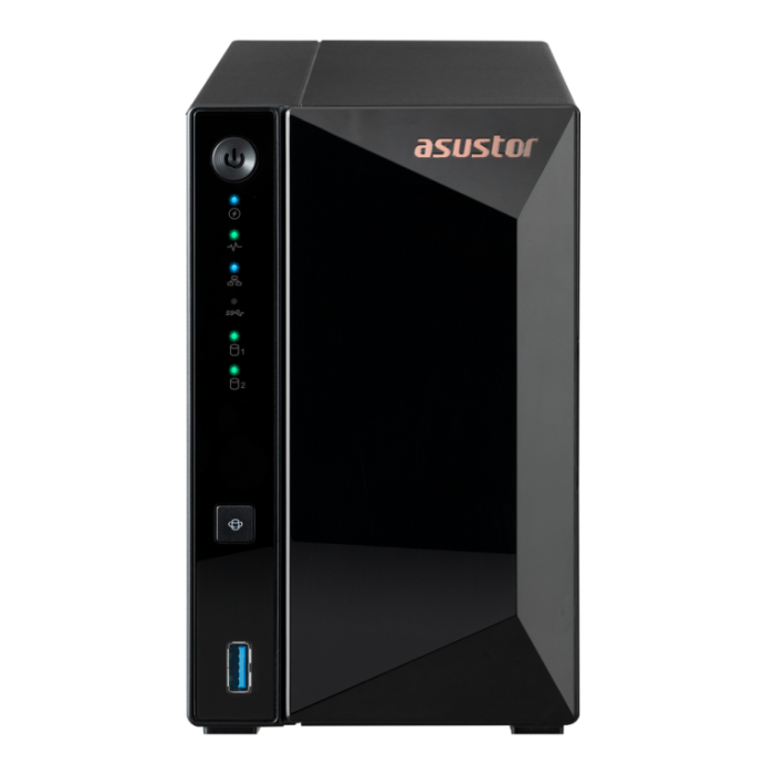 Asustor Servidor NAS 2 Bahías Quad-Core 2.5GbE 2GB DDR4 RAM 0 Asustor Servidor NAS 2 Bahías Quad-Core 2.5GbE 2GB DDR4 RAM 0
