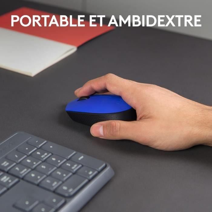 Logitech Ratón M171 Inalámbrico 1000Ppp Ambidiestro 2 Botones Azul 2 Logitech Ratón M171 Inalámbrico 1000Ppp Ambidiestro 2 Botones Azul 2