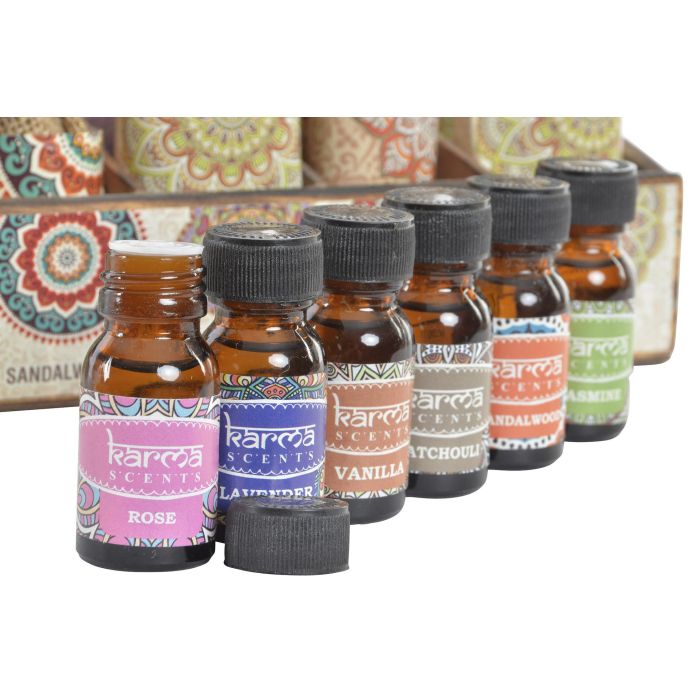 Aceite Esencias Indio DKD Home Decor Multicolor 2 x 11 x 5 cm (36 Unidades) 3 Aceite Esencias Indio DKD Home Decor Multicolor 2 x 11 x 5 cm (36 Unidades) 3