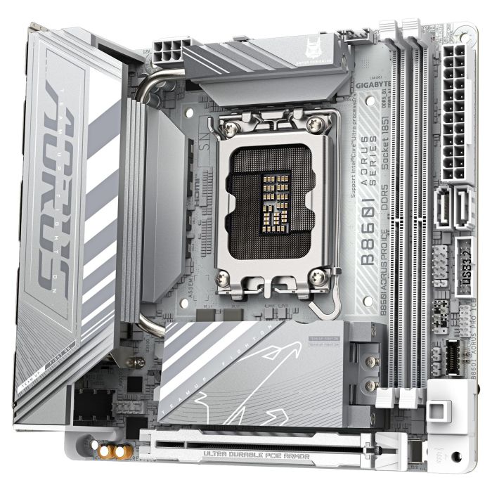 Gigabyte B860I AORUS PRO ICE Placa Base S1851 DDR5 MITX Gigabyte B860I AORUS PRO ICE Placa Base S1851 DDR5 MITX