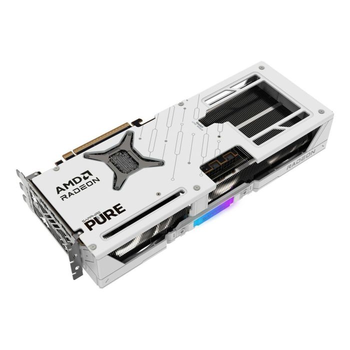 Sapphire RX 9070 16GB GDDR6 Tarjeta Gráfica 3 Ventiladores Blanca 4 Sapphire RX 9070 16GB GDDR6 Tarjeta Gráfica 3 Ventiladores Blanca 4