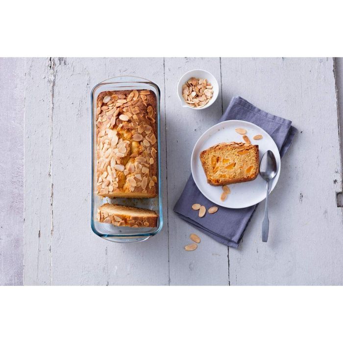 Pyrex Molde Plumcake Cook&Enjoy Vidrio Borosilicato 32x12x8 cm para Horno, Microondas y Lavavajillas, Resistente hasta 300°C 3 Pyrex Molde Plumcake Cook&Enjoy Vidrio Borosilicato 32x12x8 cm para Horno, Microondas y Lavavajillas, Resistente hasta 300°C 3