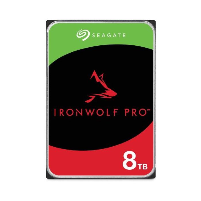 Seagate ST8000NT001 Disco Duro Interno IronWolf Pro 8TB SATA 6 Gbits/s 7200 RPM