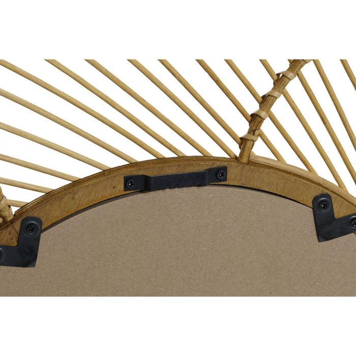 Espejo de pared Home ESPRIT Natural Tropical 70 x 2 x 70 cm 1