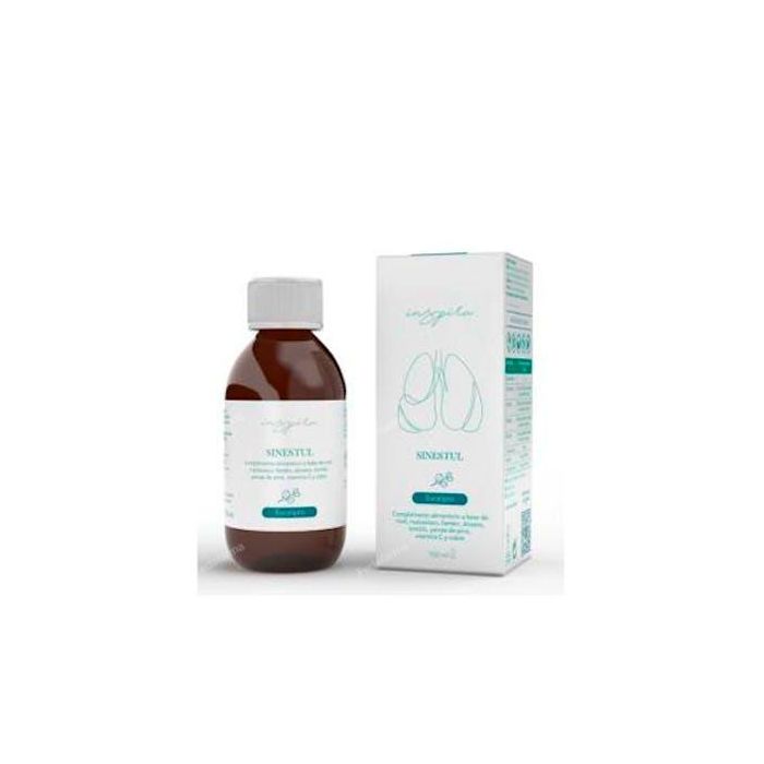 Inspira Sinestul Eucalipto 150 ml. Complemento con Miel, Malvavisco y Tomillo. Ayuda al Sistema Inmunitario