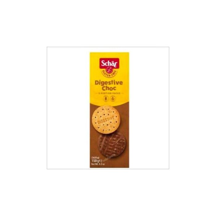 SCHAR Galletas Digestive Choco 150g Sin Gluten