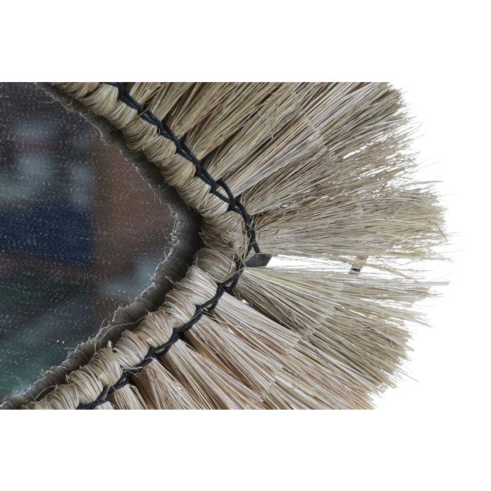Espejo de pared DKD Home Decor Natural Bali 54 x 3 x 34 cm 2