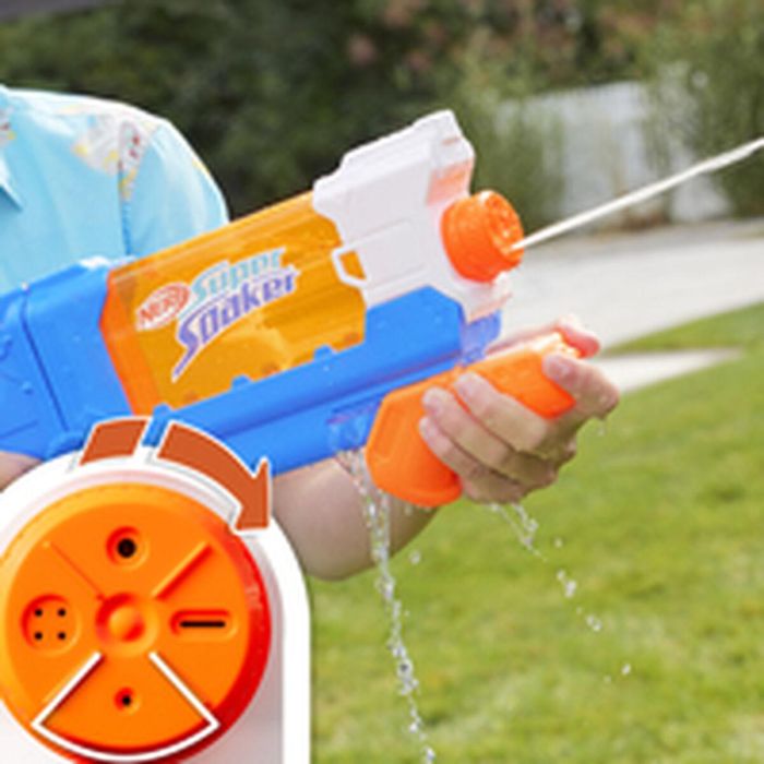 Nerf Super Soaker SOA Flip Fill Pistola de Agua, 4 Estilos de Rociado, Lanzador Juguete 21,5x45 cm Niños +6 Años 3